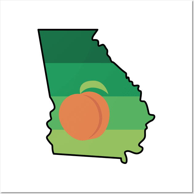 Georgia State Vibes Wall Art by dvdnds